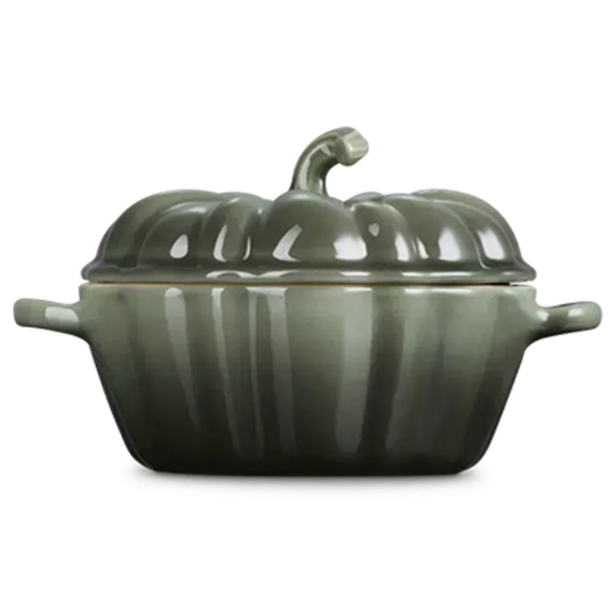 additioanl image for  Le Creuset Pumpkin Cocotte Thyme 350 ml 