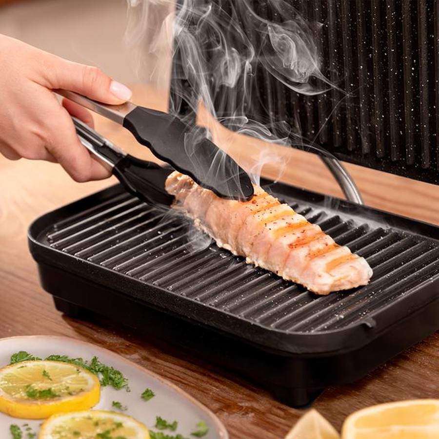 additioanl image for  Cecotec E-Grill RockStone Wood Black 