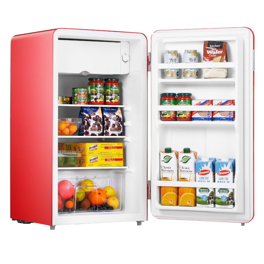 additioanl image for  Midea Retro Table Top Fridge 93L 