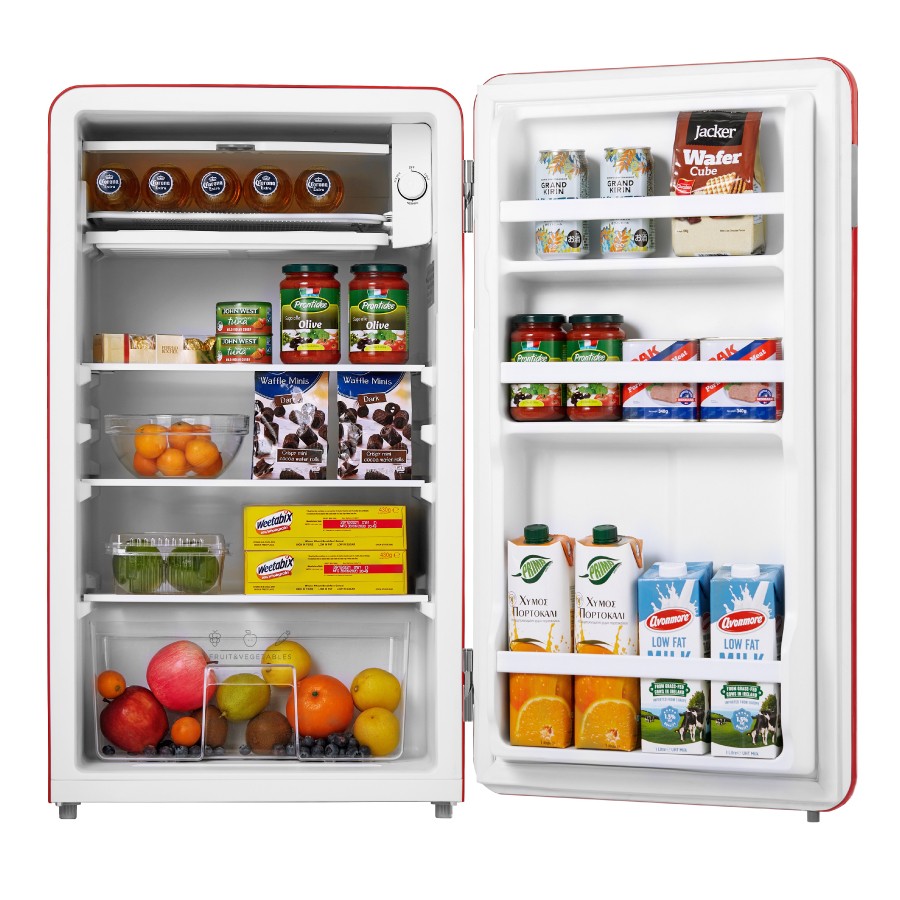 additioanl image for  Midea Retro Table Top Fridge 93L 