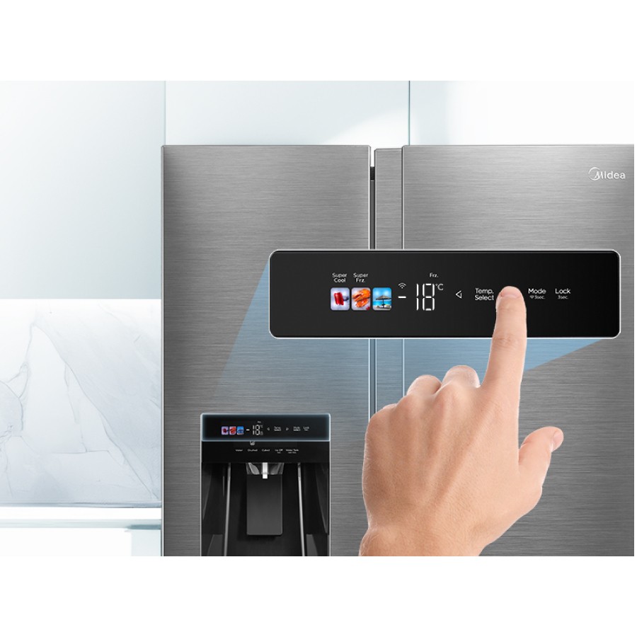 additioanl image for  Midea American Style Fridge Freezer 