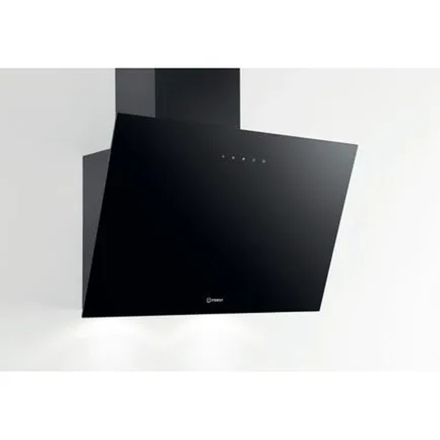 additioanl image for  Indesit Cooker Hood Angled Black 60 cm 