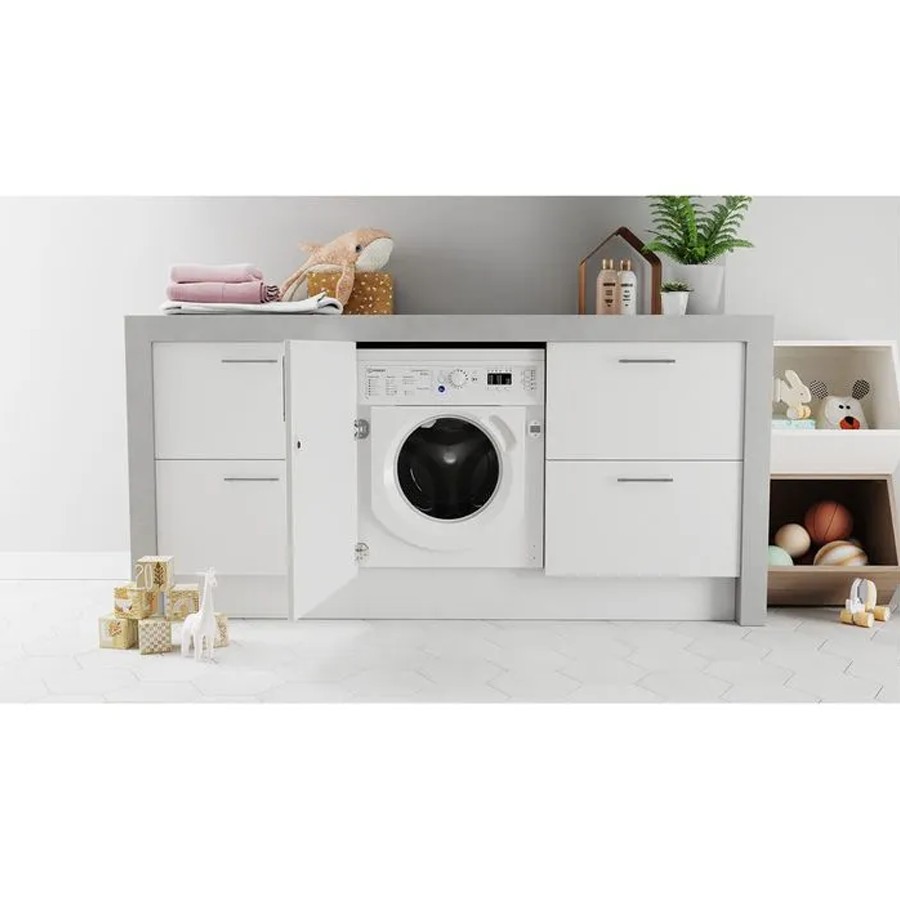 additioanl image for  Indesit Washer Dryer Integrat 8/6Kg Wht 