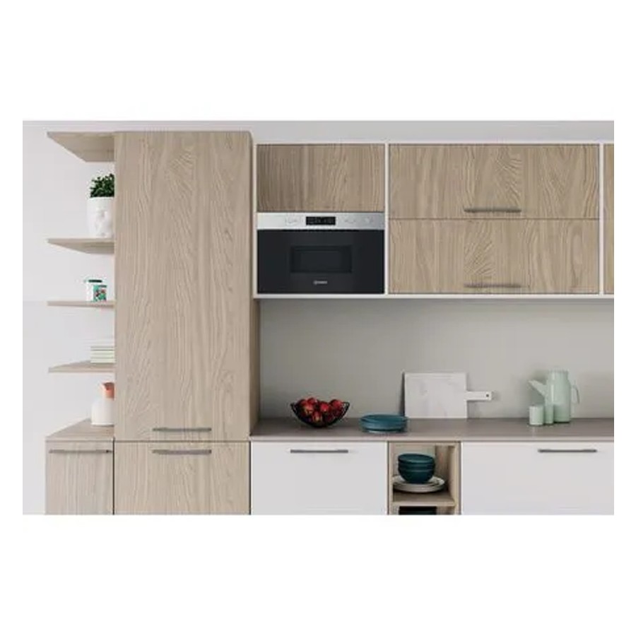 additioanl image for  Indesit Microwave Built In S/Steel 22 L 