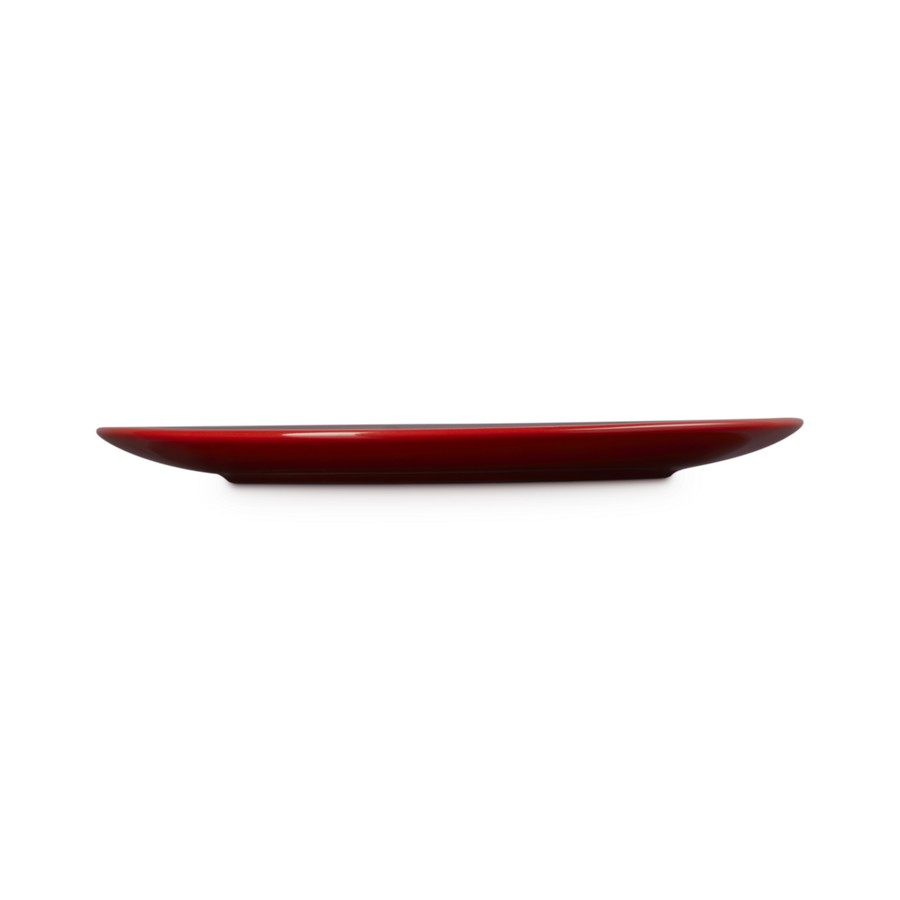 additioanl image for  Le Creuset Holly Relief Plate Cerise19cm 