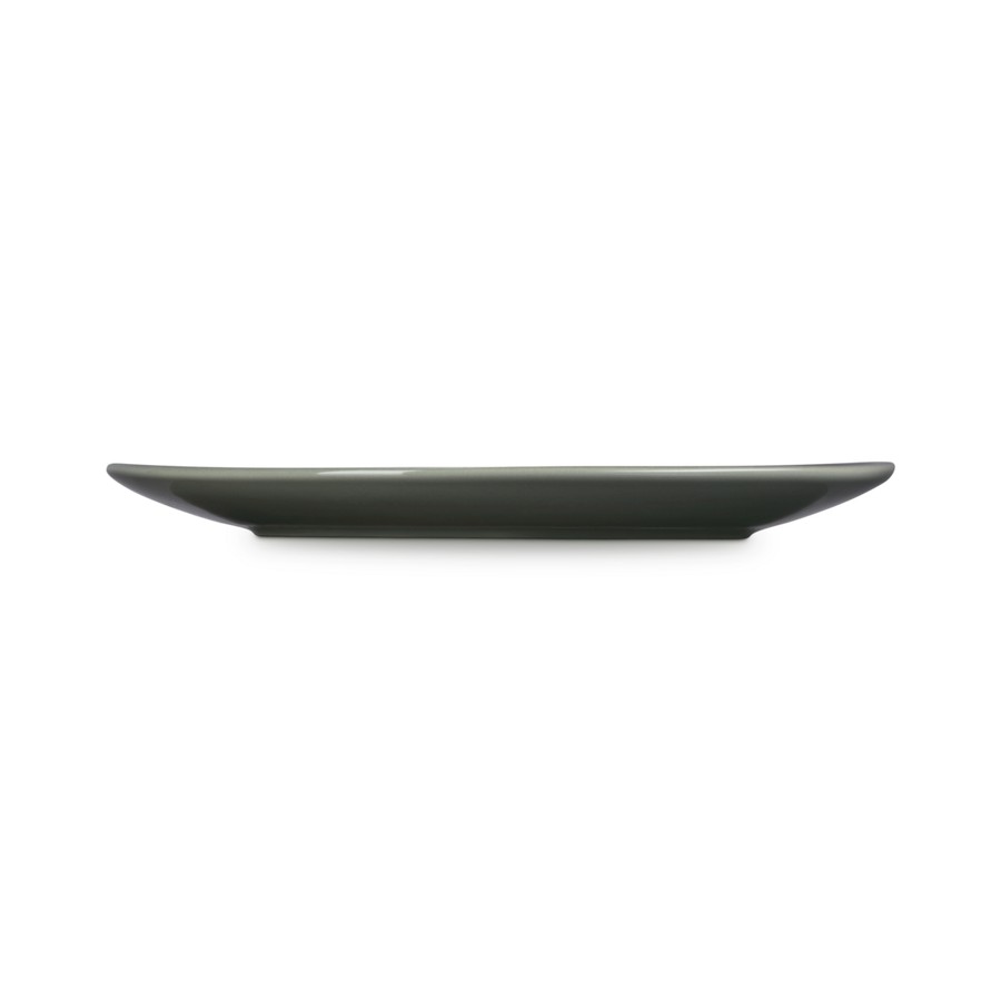 additioanl image for  Le Creuset Holly Relief Plate Thyme 19cm 