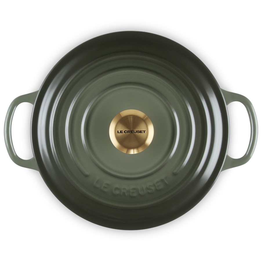 additioanl image for  Le Creuset Round Casserole Thyme 20 cm 