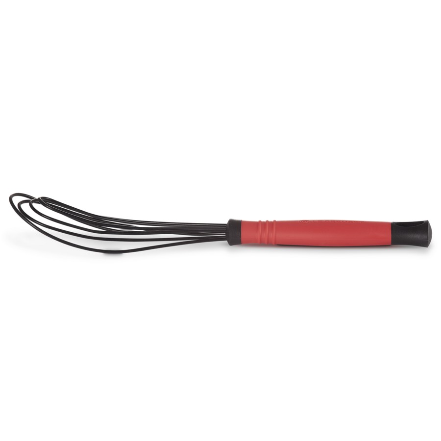 additioanl image for  Le Creuset Silicone Flat Whisk Cerise 