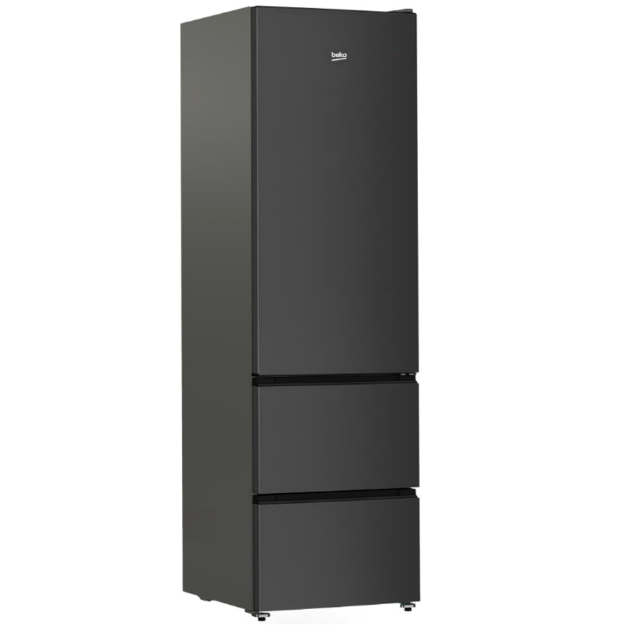 additioanl image for  Beko Slim French Fridge Dark Inox 350L 