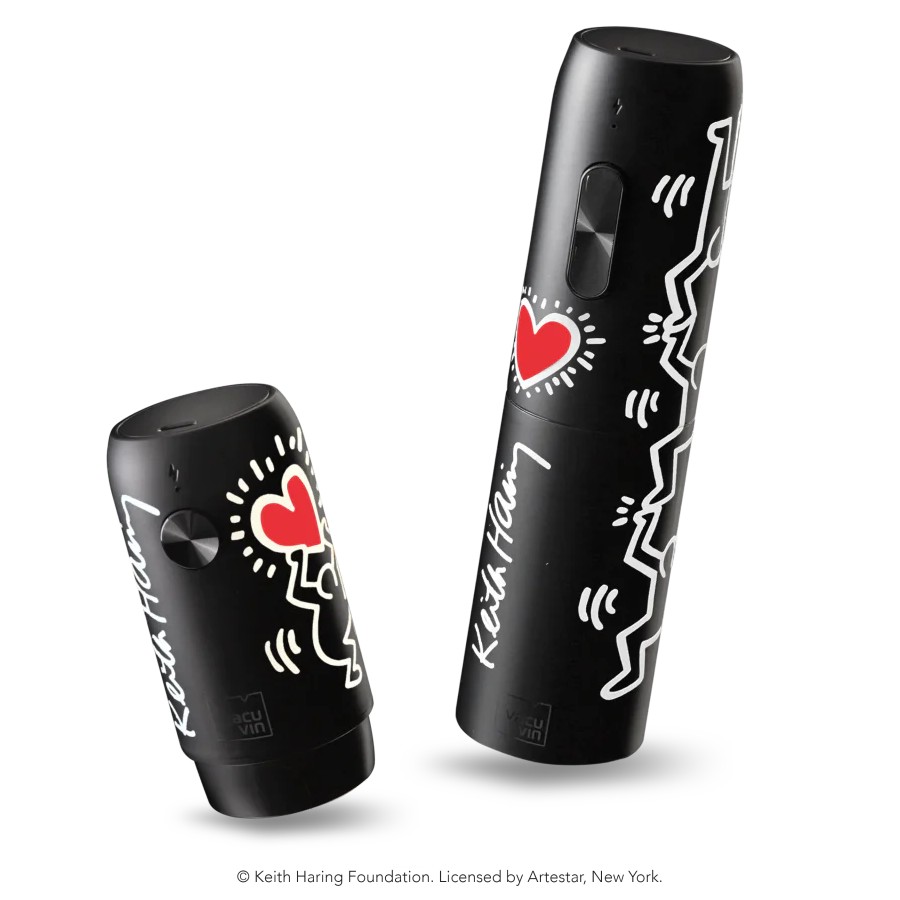 additioanl image for  Vacuvin Electric Wine Set Keith Haring 