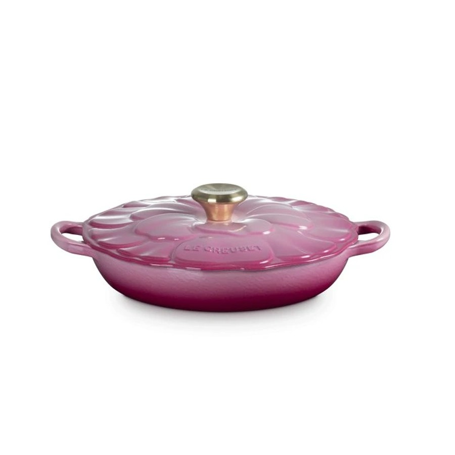 additioanl image for  Le Creuset Petal Braiser Berry 26 cm 