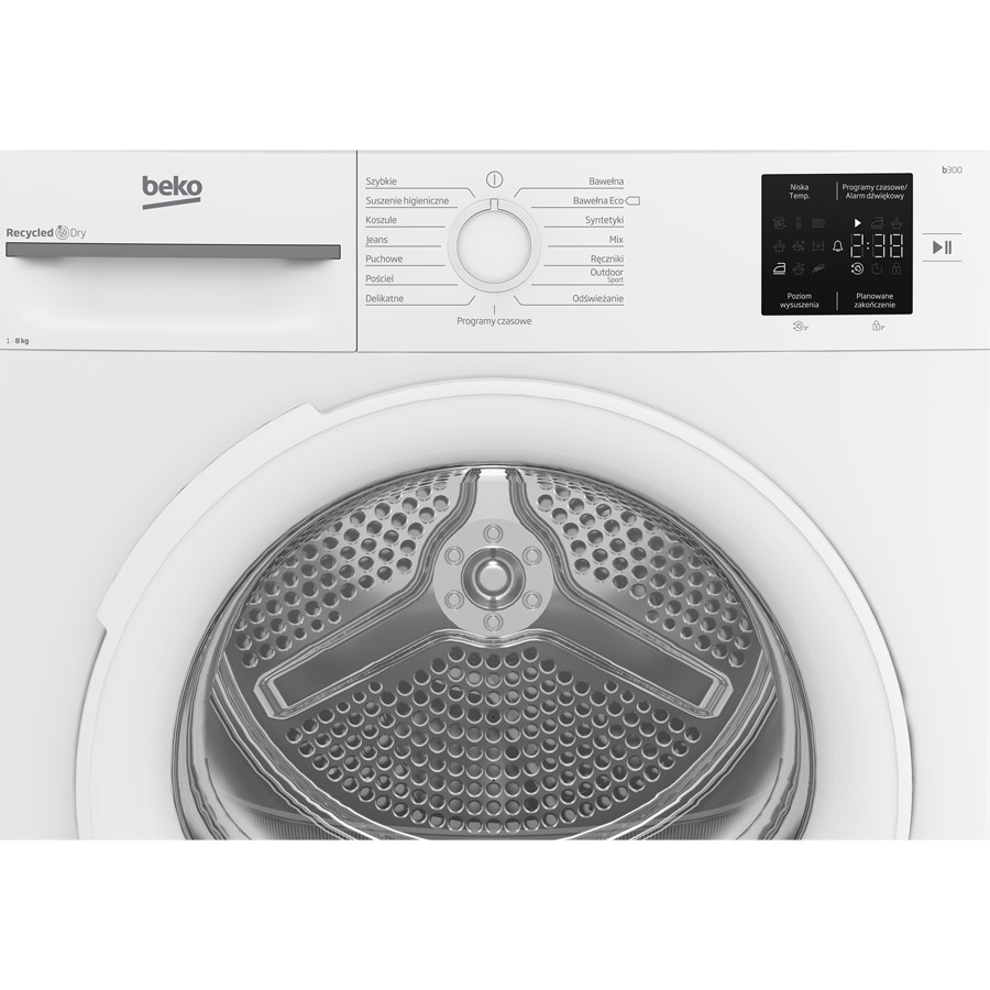 additioanl image for  Beko 8 Kg Tumble Dryer Heat Pump White 
