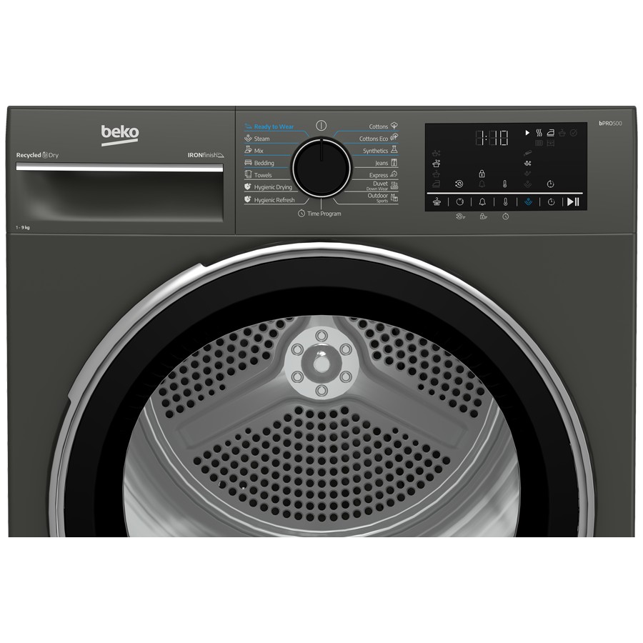 additioanl image for  Beko 9 Kg Tumble Dryer Heat Pump Grey 