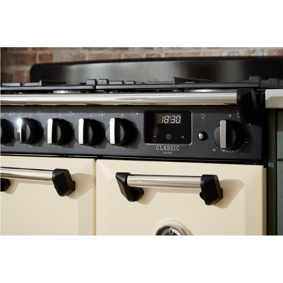 additioanl image for  RangeM Dual Fuel Slate/ Brass 100 cm 