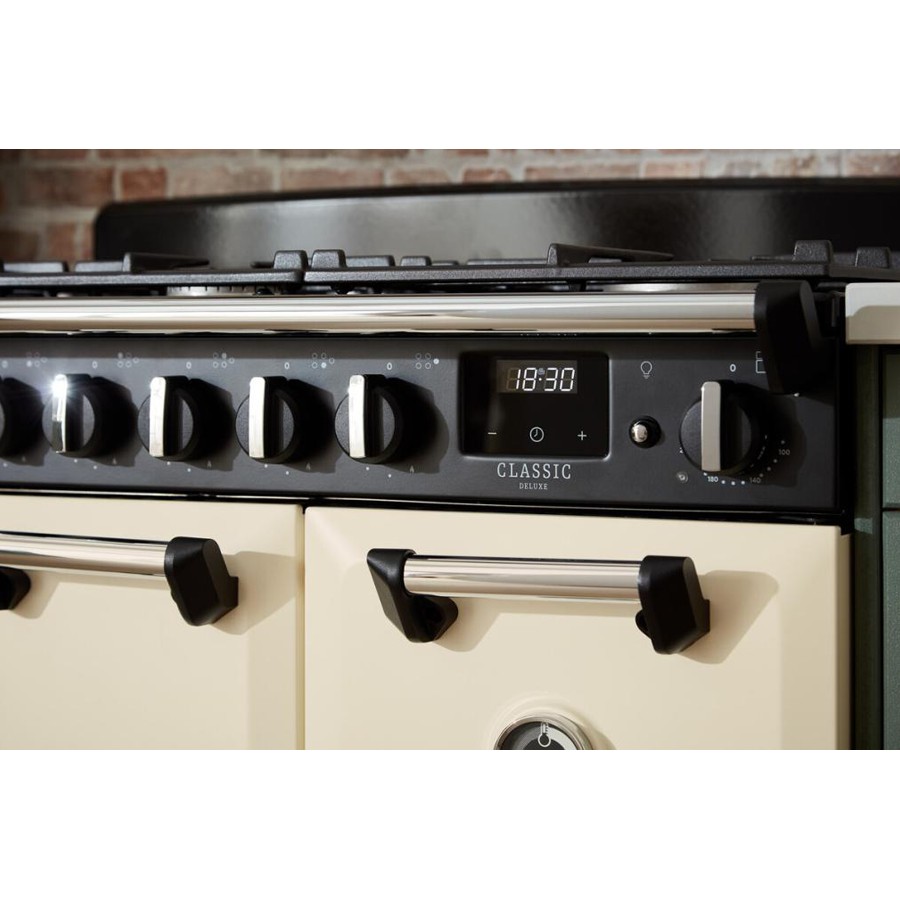 additioanl image for  RangeM Dual Fuel Blue/Brass 90 cm 