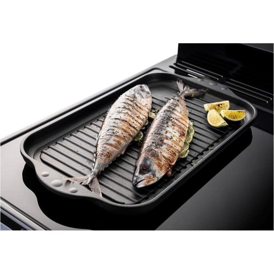 additioanl image for  RangeM Dual Fuel Blue/Brass 90 cm 
