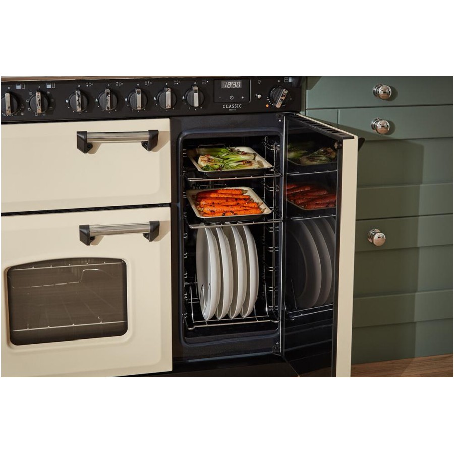 additioanl image for  RangeM Dual Fuel Blue/Chrome 110 cm 