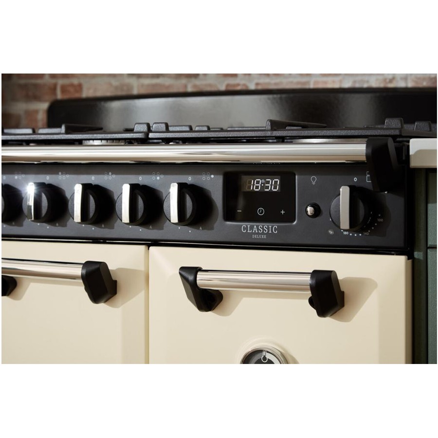 additioanl image for  RangeM Dual Fuel Blue/ Brass 110 cm 