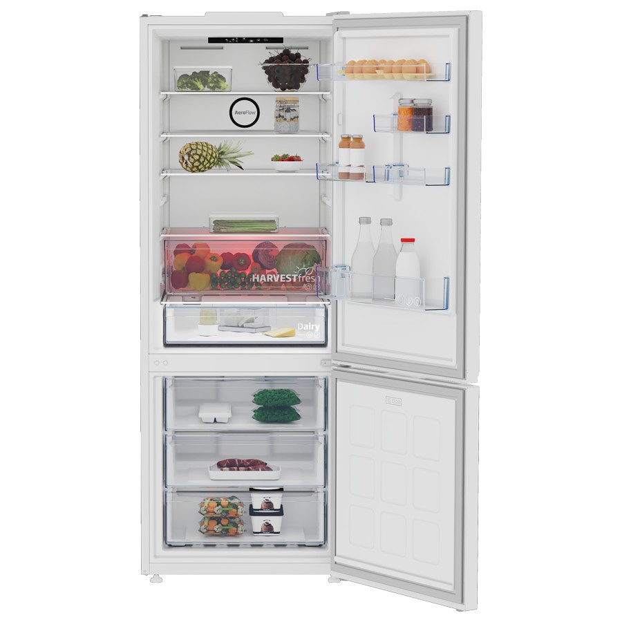 additioanl image for  Beko Fridge Freezer No Frost White 490 L 