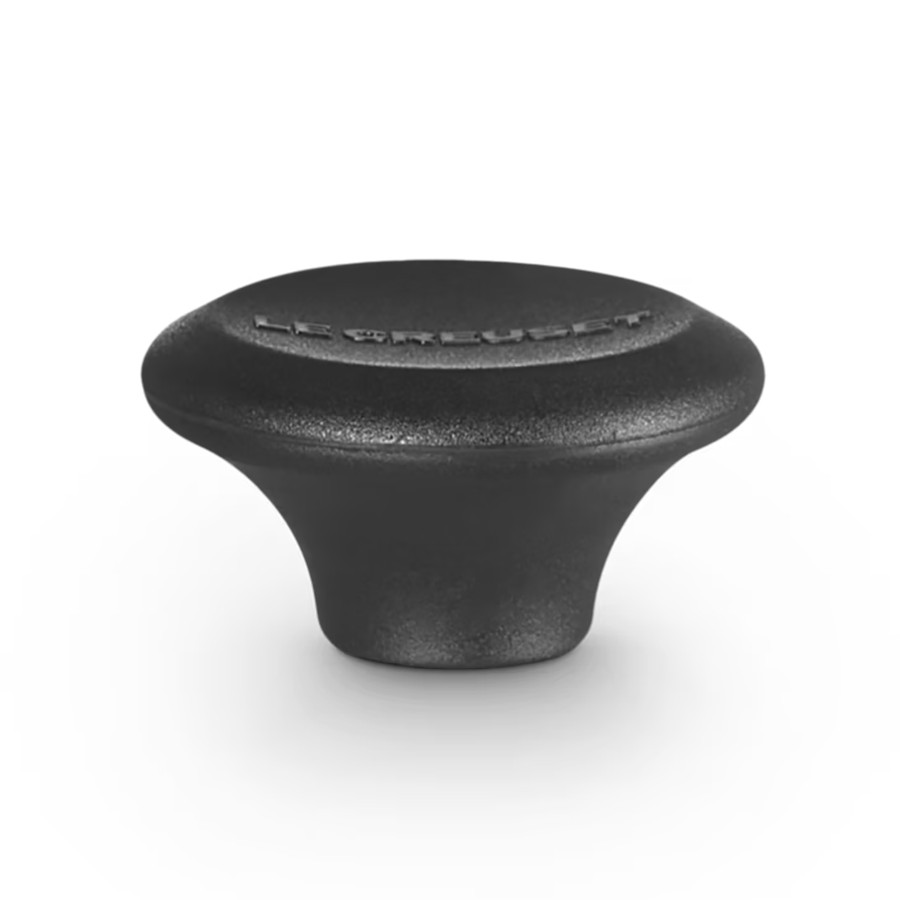 additioanl image for  Le Creuset Sign. Blk Phenolic Knob 47 mm 
