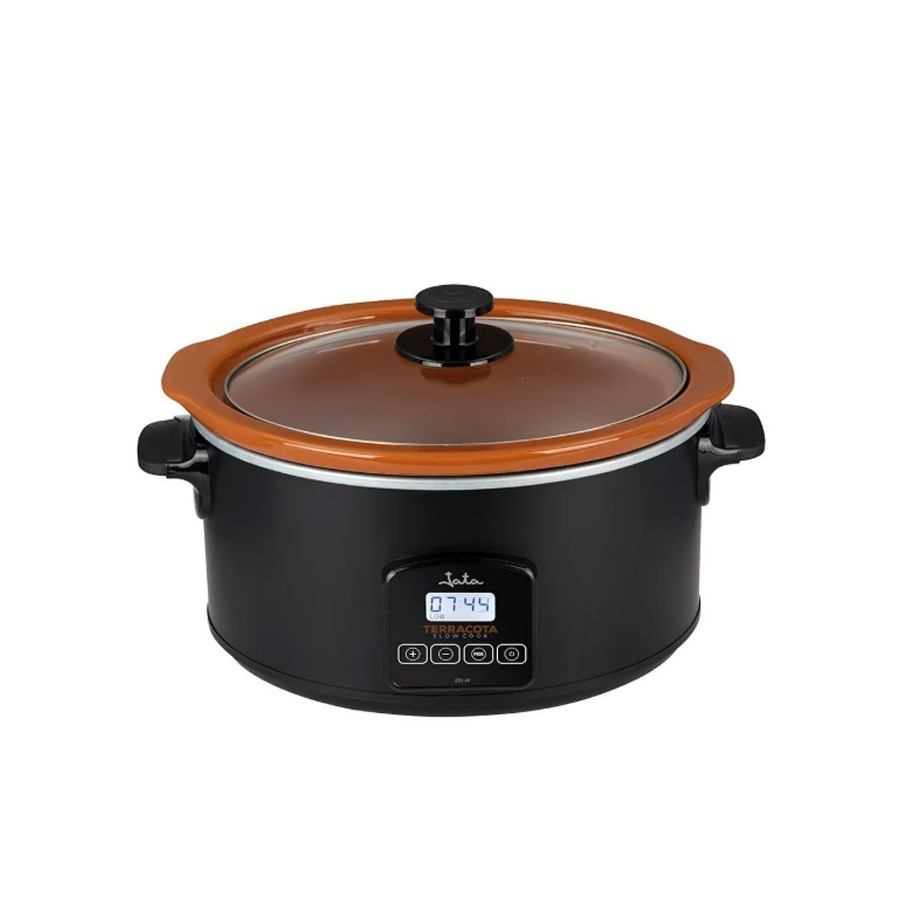 additioanl image for  Jata Slow Cooker Terracotta 5 Litre 210W 