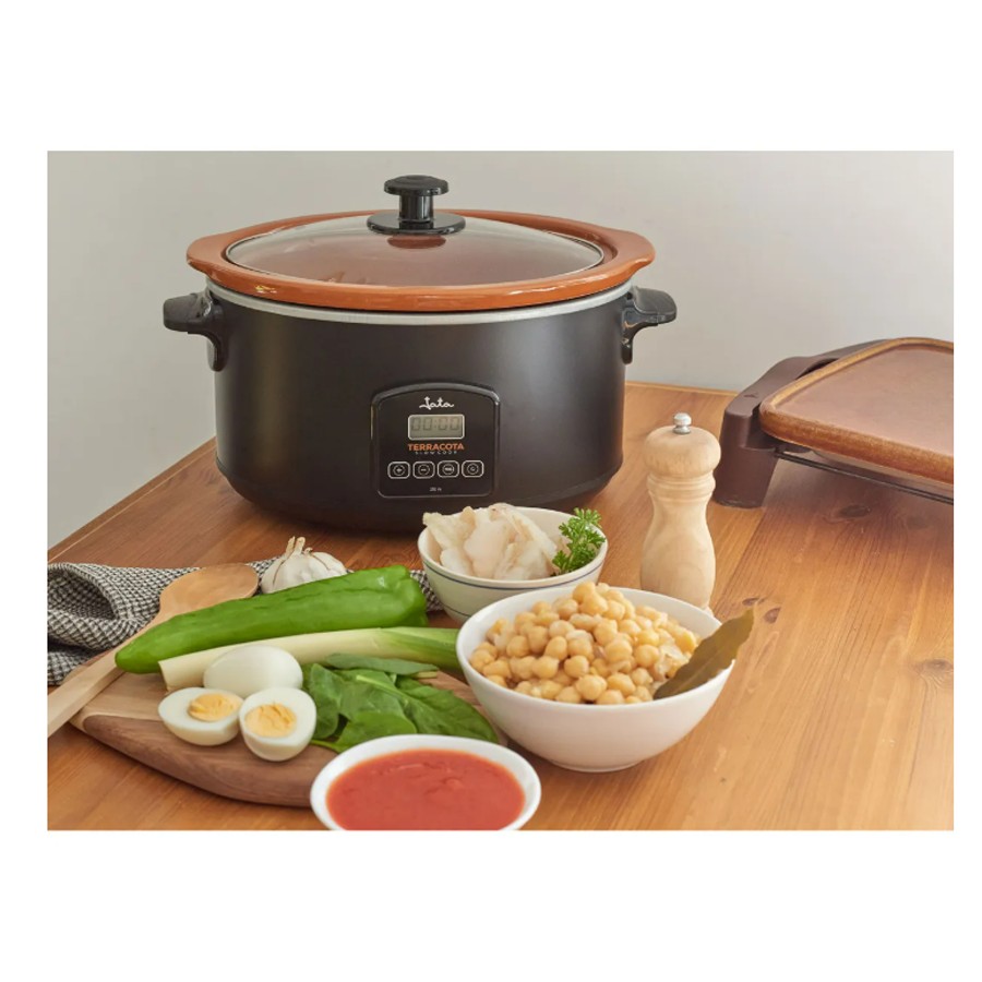 additioanl image for  Jata Slow Cooker Terracotta 5 Litre 210W 
