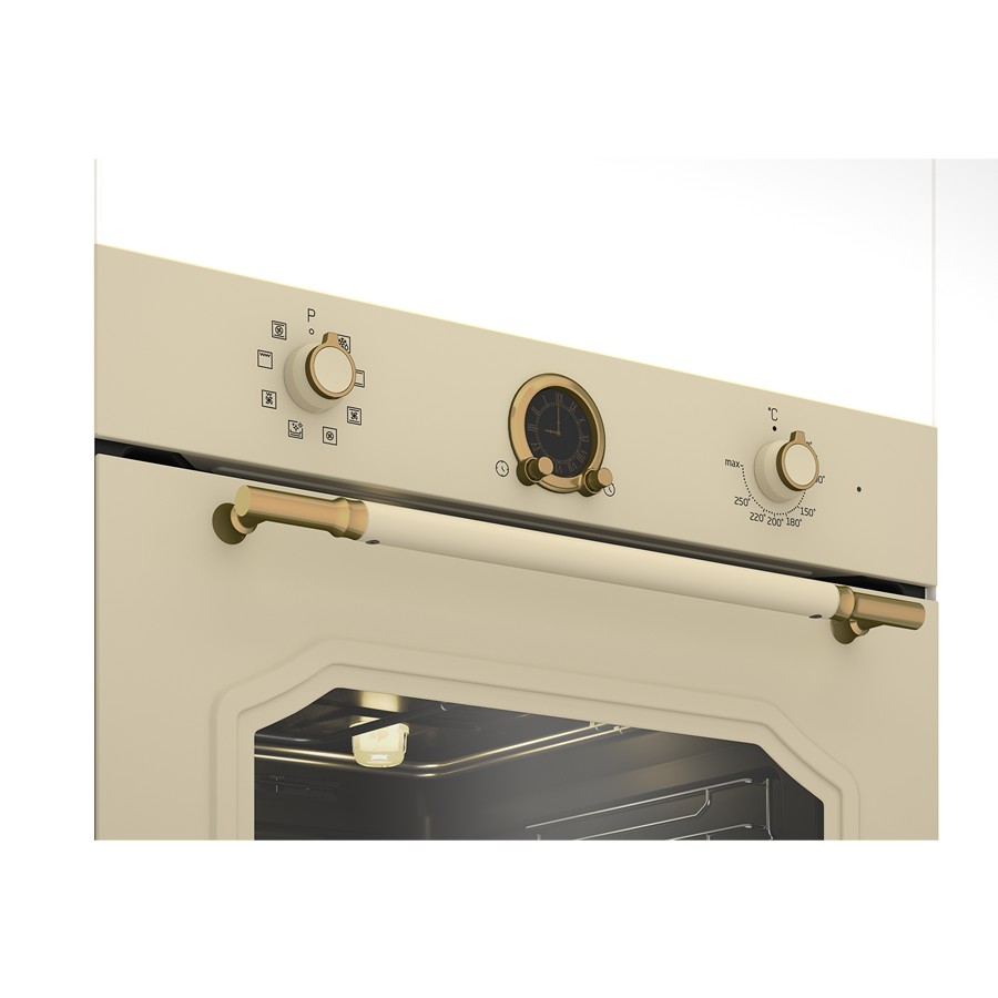 additioanl image for  Beko Oven BuiltIn Rustic Timer Cream 72L 