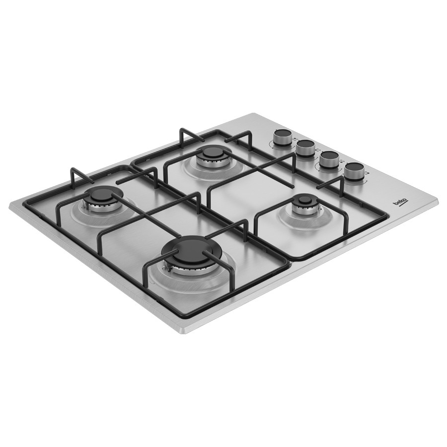 additioanl image for  Beko Hob Gas 4 Burners Inox 60 cm 