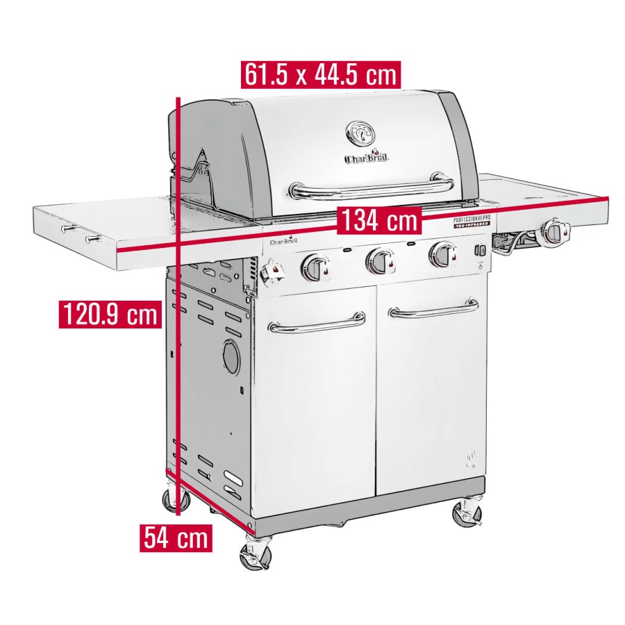additioanl image for  Char-Broil Professional PRO S 3 