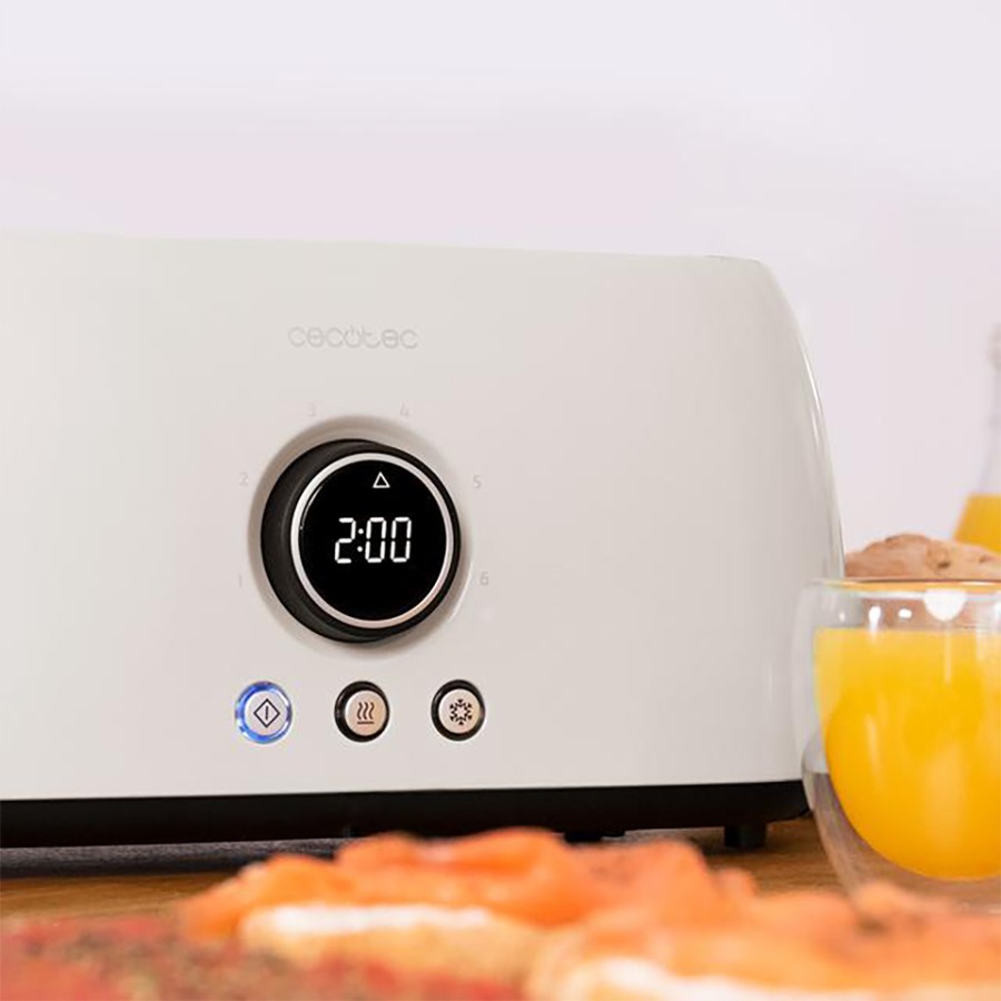 additioanl image for  Cecotec Vertical Toaster Beige 