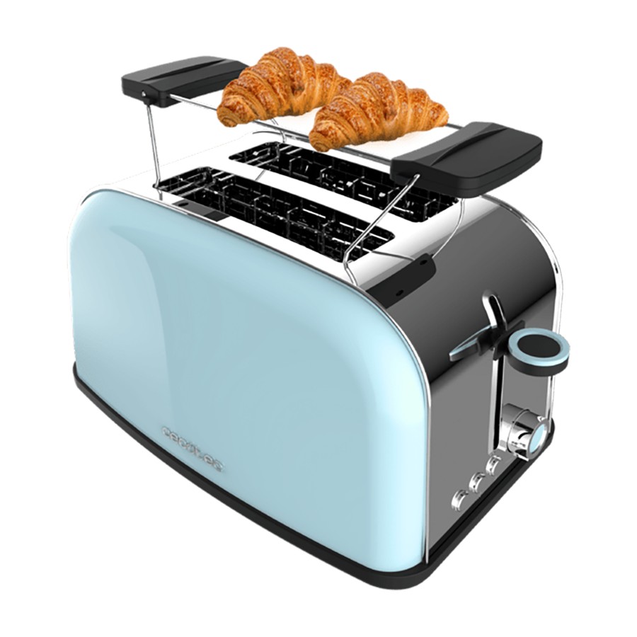 additioanl image for  Cecotec Toaster Steel & Blue 850 W 