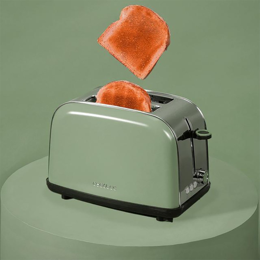 additioanl image for  Cecotec Toaster S/Steel Green 850 W 