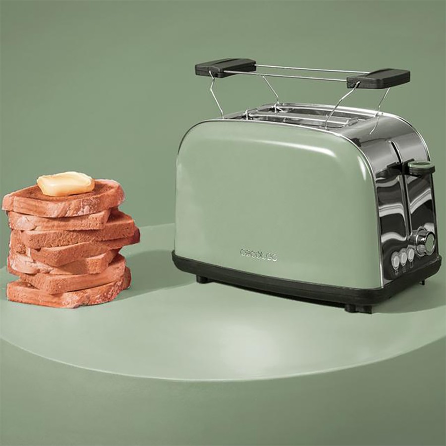 additioanl image for  Cecotec Toaster S/Steel Green 850 W 
