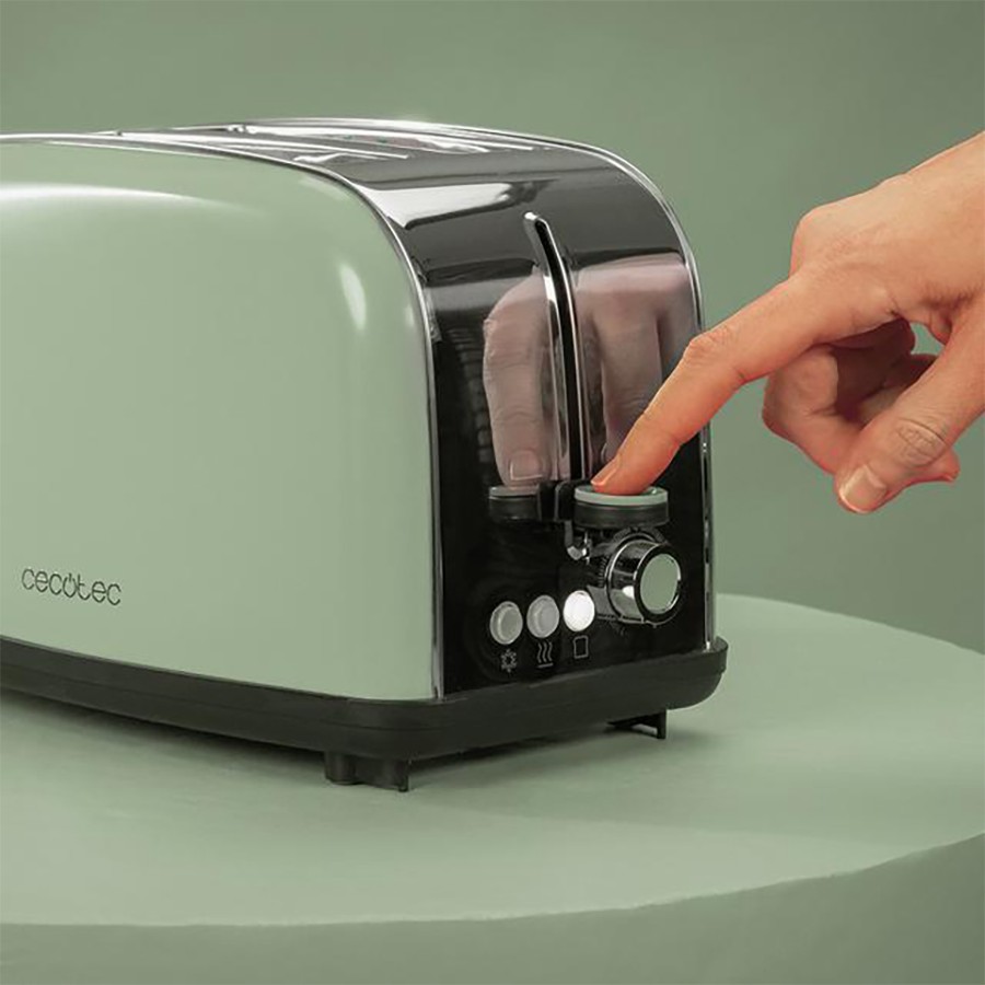 additioanl image for  Cecotec Toaster S/Steel Green 850 W 