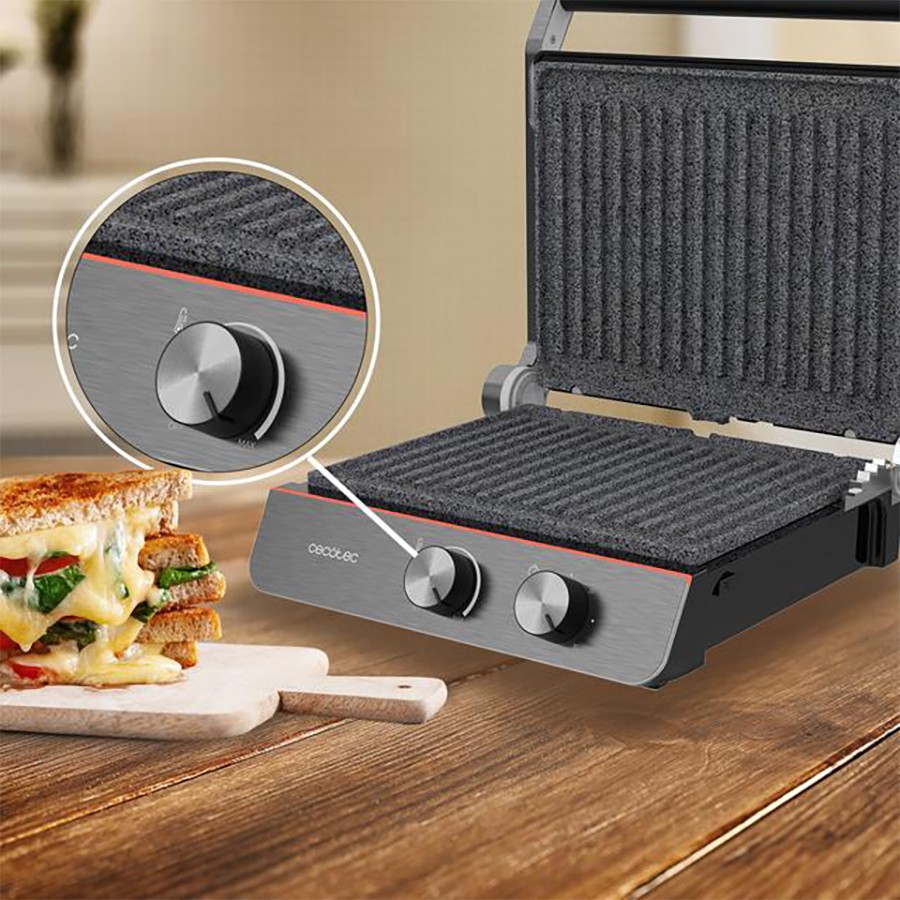 additioanl image for  Cecotec Electric Grill Black 2200 W 
