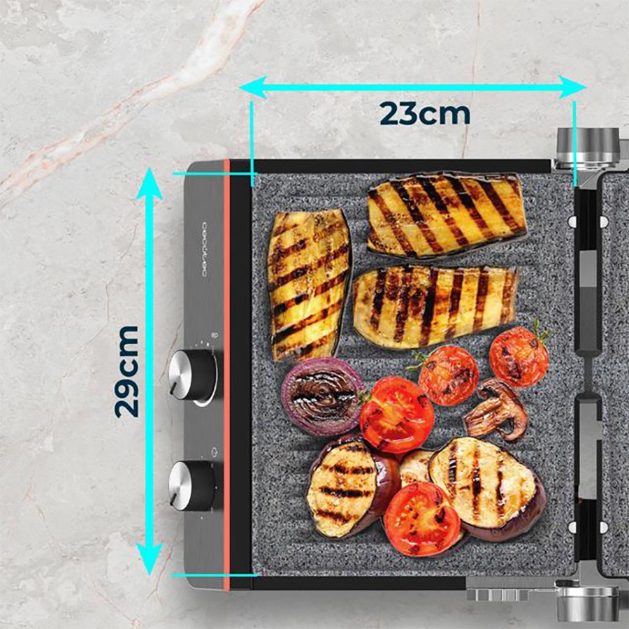 additioanl image for  Cecotec Electric Grill Black 2200 W 