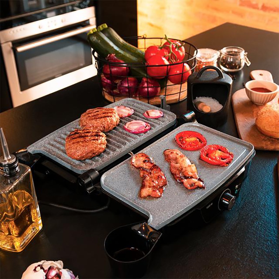 additioanl image for  Cecotec Electric Grill Blk & Steel 1500W 