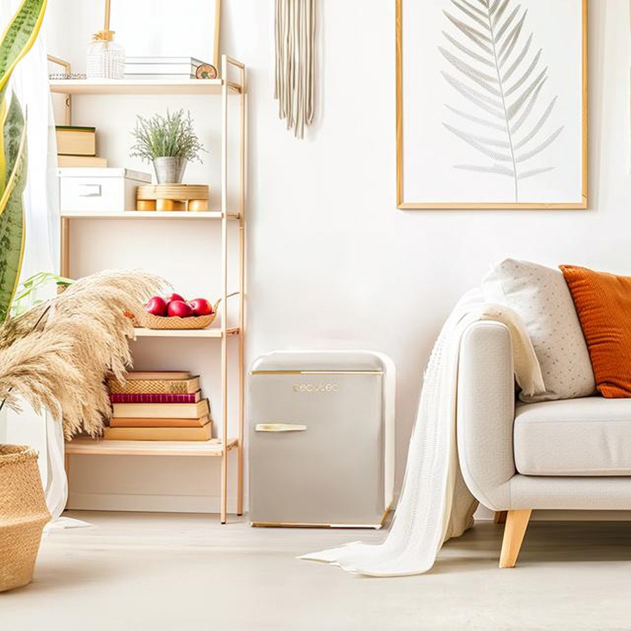 additioanl image for  Cecotec Fridge Retro Tabletop Chrome 45L 