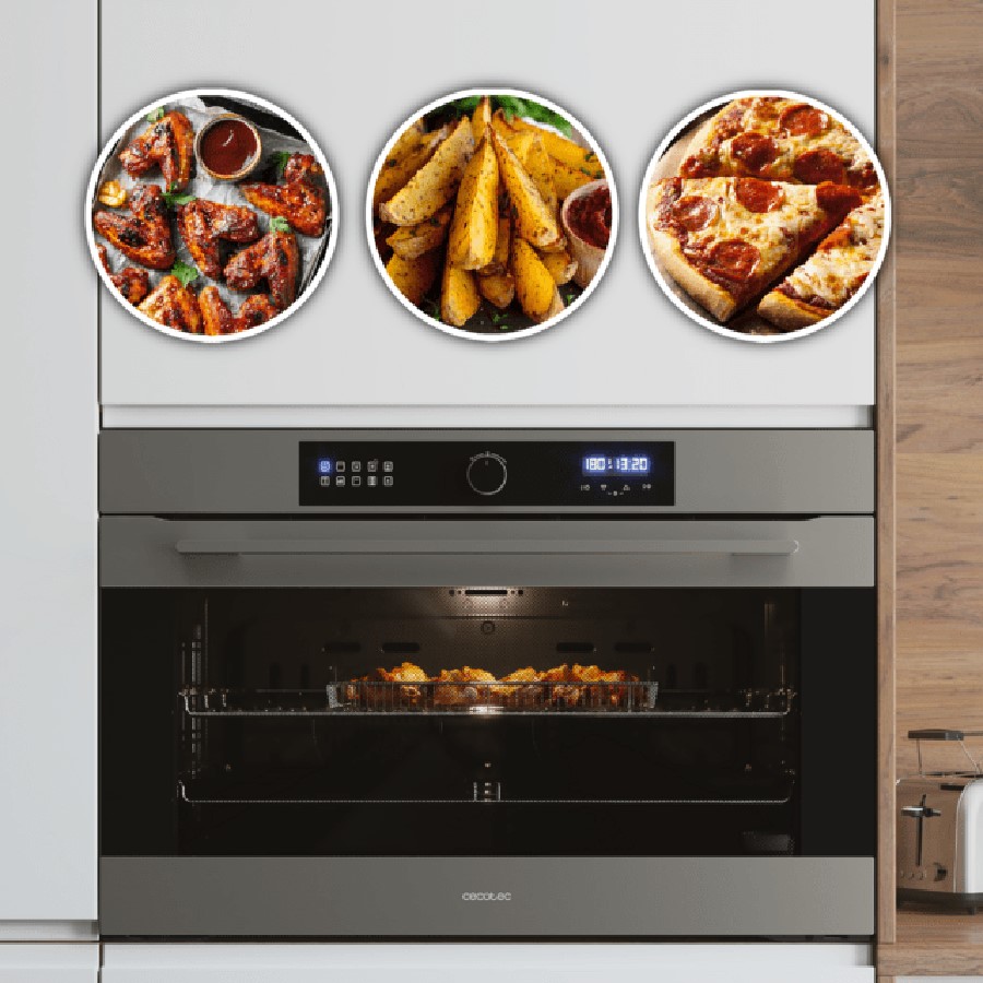 additioanl image for  Cecotec Oven BuiltIn AirFryer Inox 133 L 