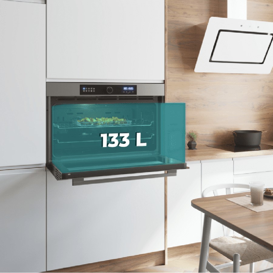 additioanl image for  Cecotec Oven BuiltIn AirFryer Inox 133 L 