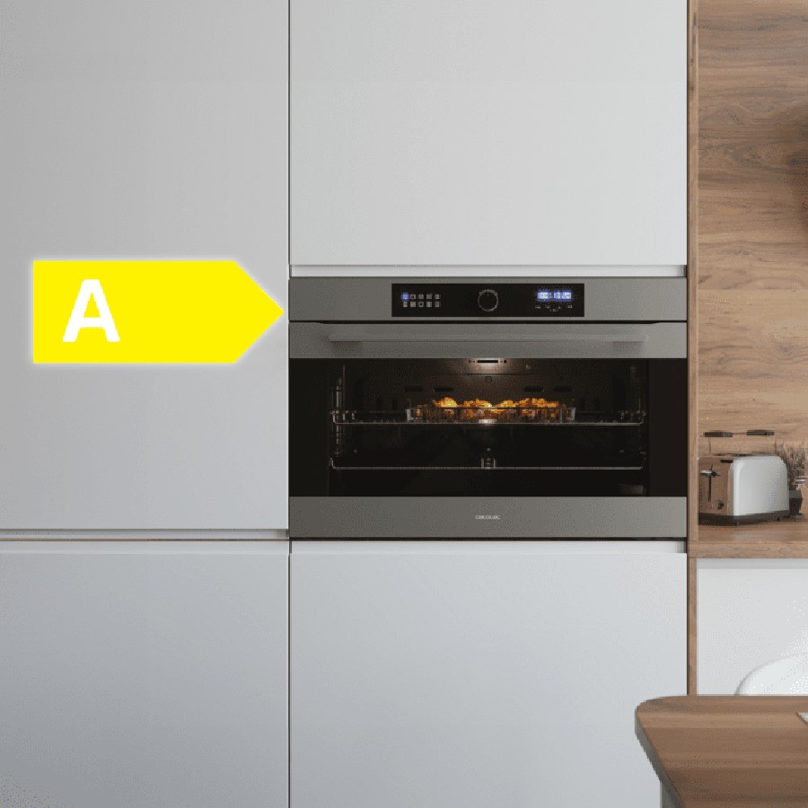 additioanl image for  Cecotec Oven BuiltIn AirFryer Inox 133 L 