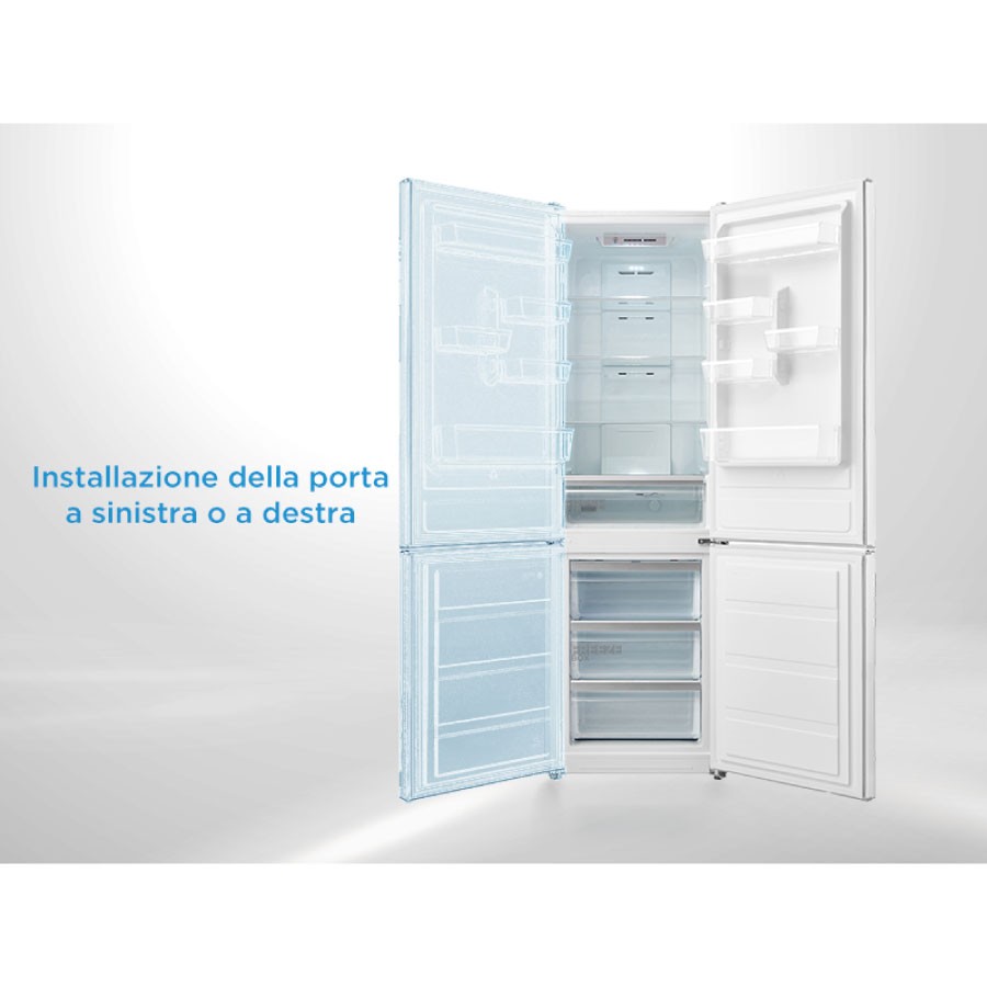 additioanl image for  Midea Fridge Freezer No Frost 