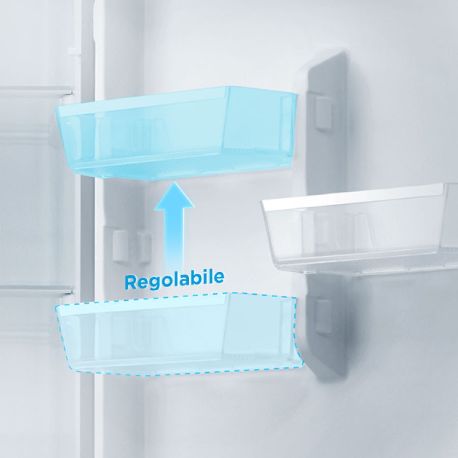 additioanl image for  Midea Fridge Freezer No Frost 
