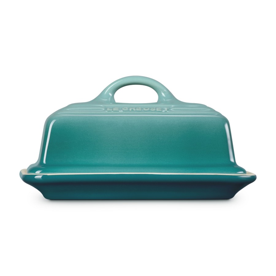 additioanl image for  Le Creuset Butter Dish Blue Riviera 17cm 