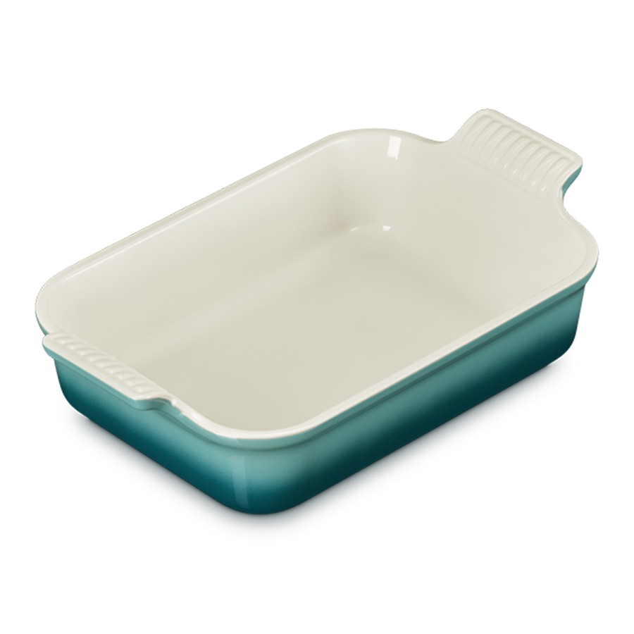 additioanl image for  Le Creuset Gratin Dish Bleu Riviera 26cm 