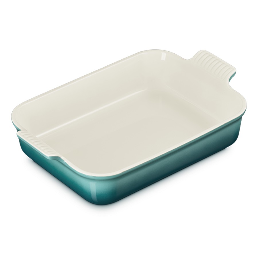 additioanl image for  Le Creuset Gratin Dish Bleu Riviera 32cm 