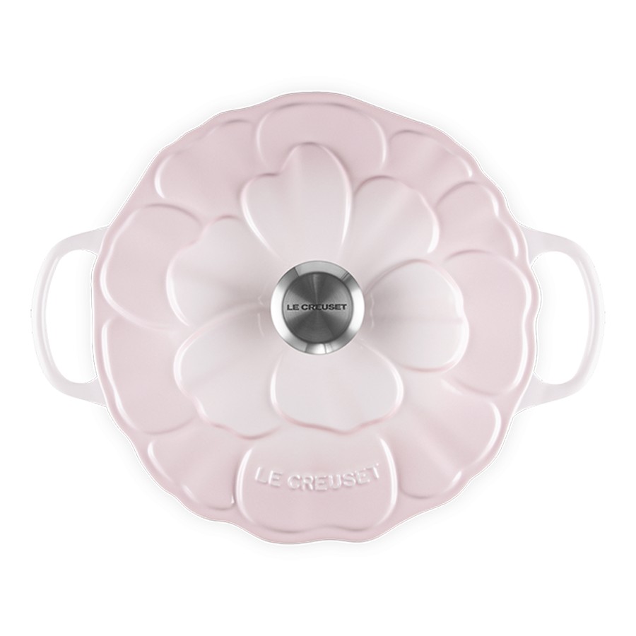 additioanl image for  Le Creuset Petal Round Cass S/Pink 26 cm 