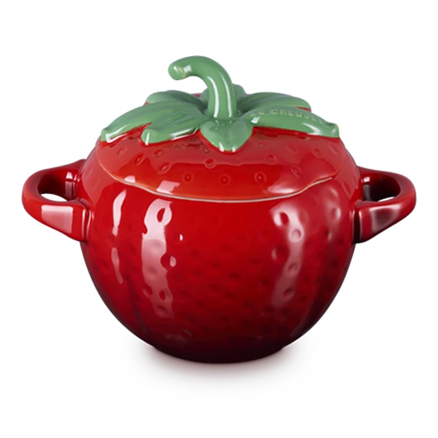 additioanl image for  Le Creuset Straw. Cocotte Cerise 570 ml 