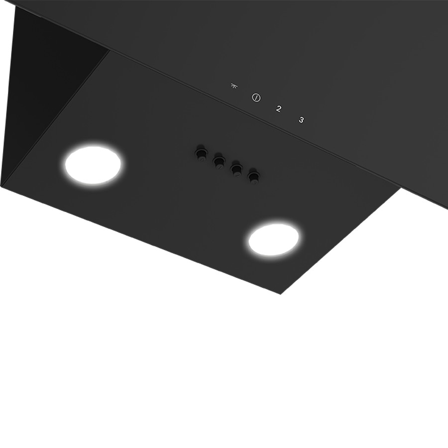additioanl image for  Arctic Hood Wallmount Black 60 cm 