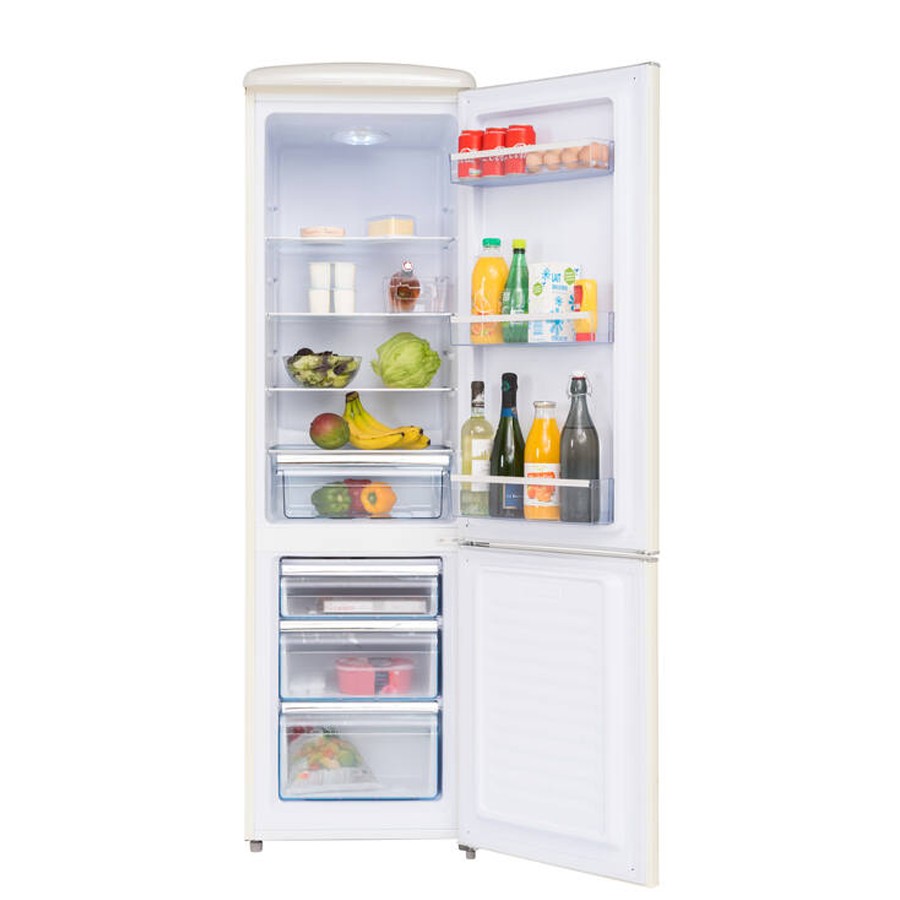 additioanl image for  FrigeluX Fridge Freezer Cream 244 Litre 